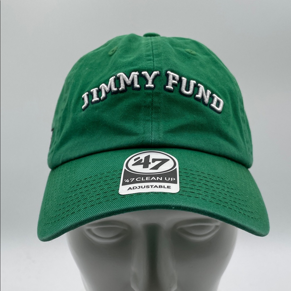 '47 Jimmy Fund Embroidered Green Golf Hat Baseball Cap Conquer Cancer Adult NEW